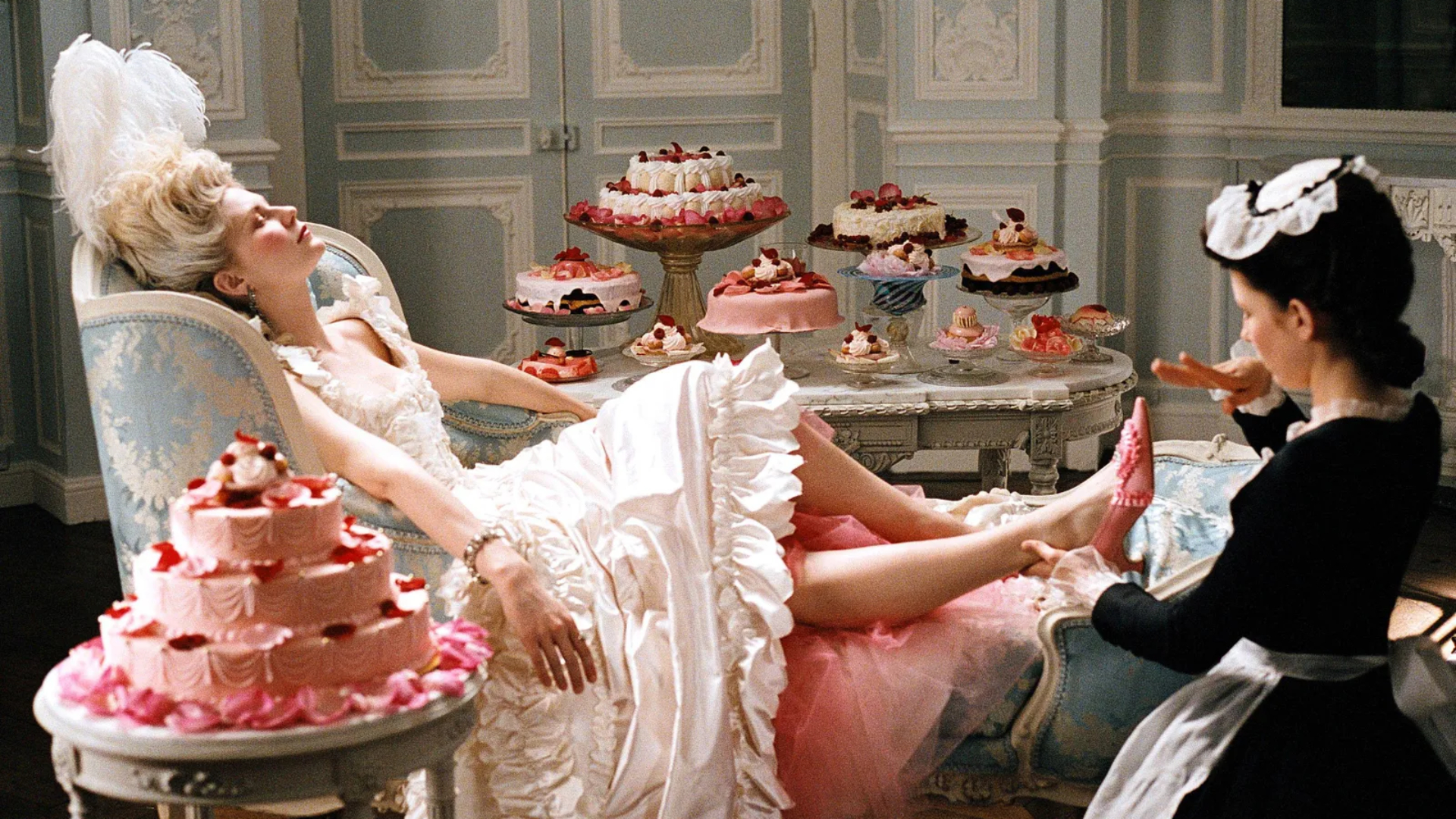 Marie Antoinette og kager