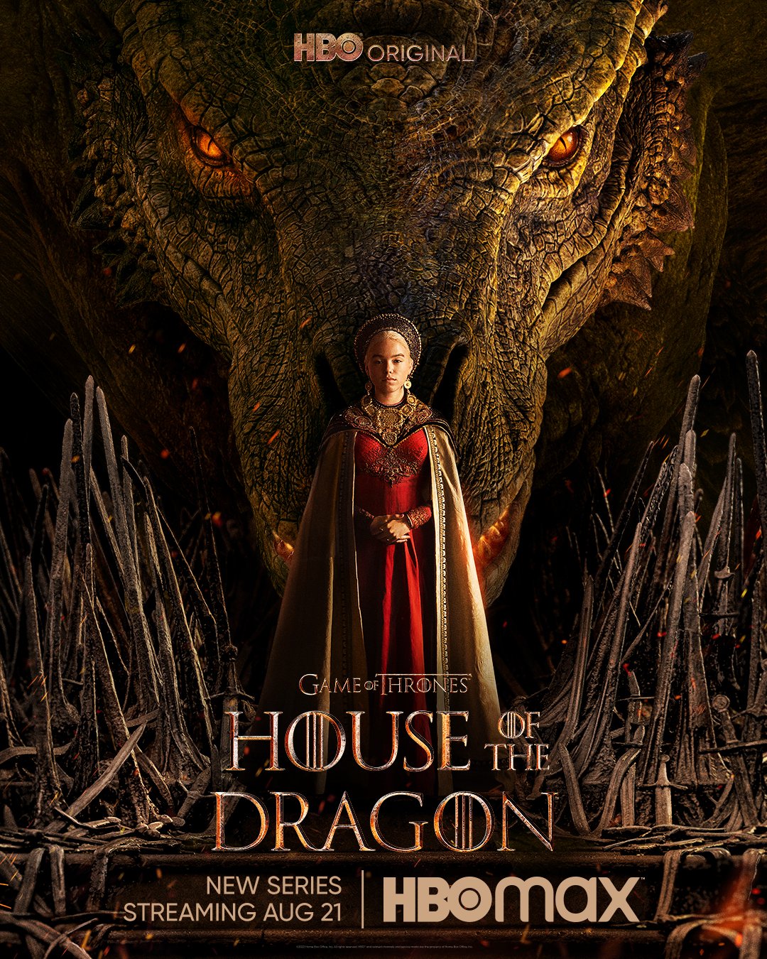 House of the Dragon plakat HBO Max